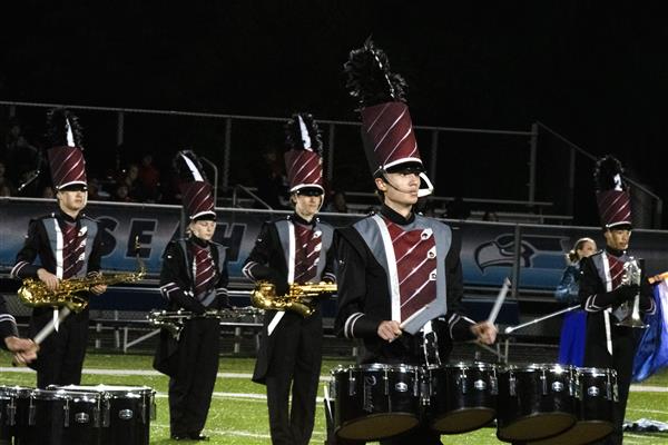 Broadneck High School Marching Band Performing